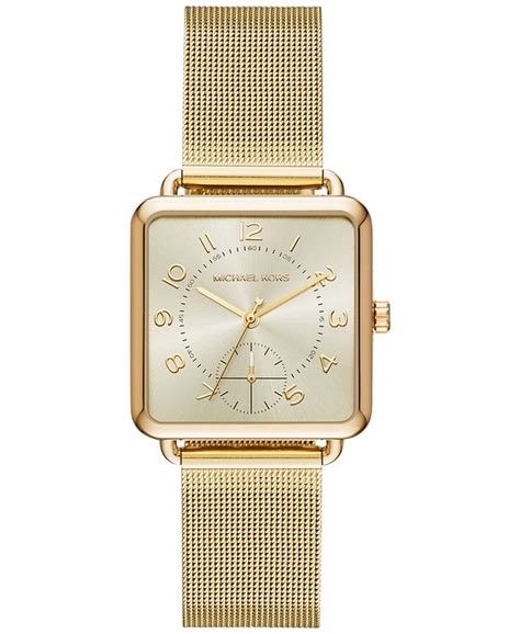 michael kors brenner watch|Michael Kors Women's Brenner Gold.